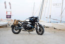 BMW R nineT 1200 Racer [2017-2020] - Canvas-Seitentasche 10L-14L + Rahmen der -Serie