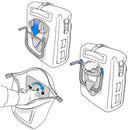 BMW R 1200 GS LC Wheel [2013-2019] - Khali TPU Side Bag + GS LC Right Frame