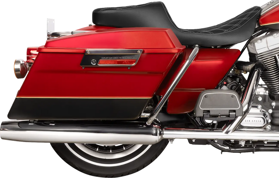 harley davidson flhr [DRAG SPECIALTIES] – Selle double Performance Predator