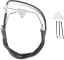 Harley Davidson Flhtcui [DRAG SPECIALTIES] - Kit de conduite de frein en vinyle noir étendu-2