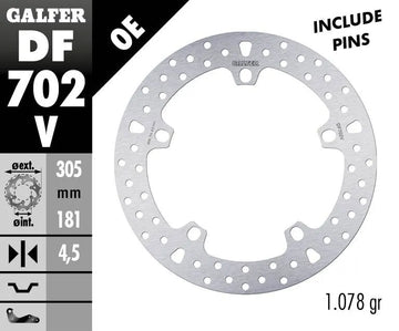 Bmw R 1200 C [2001-2003, 2005] - Fixed round brake disc – picture 2