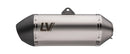 cf moto 450 [LEOVINCE] – LV-14 stainless steel rear silencer-3