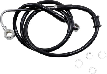 harley davidson flstc [DRAG SPECIALTIES] - Conduite de frein rallongée en acier inoxydable