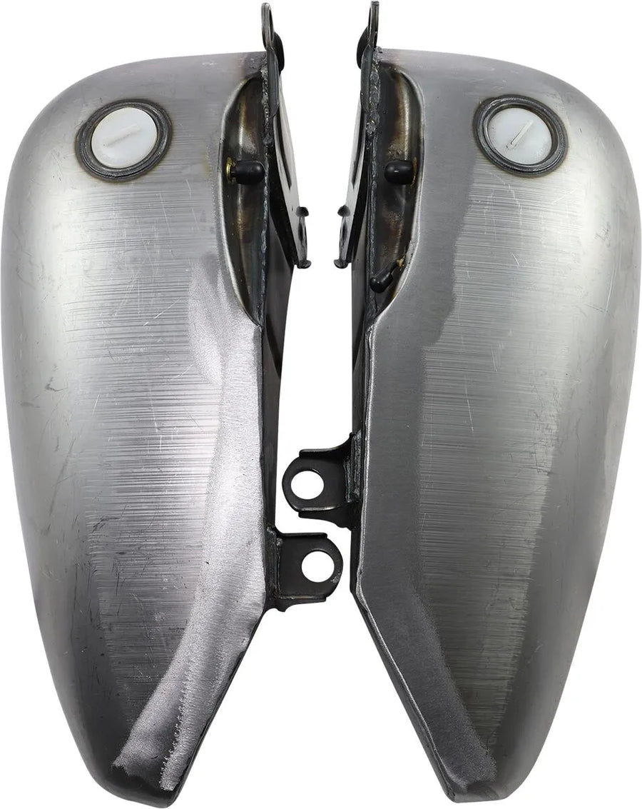 Harley Davidson Flst [DRAG SPECIALTIES] - Ensemble de réservoirs plats en deux parties allongés de 2"