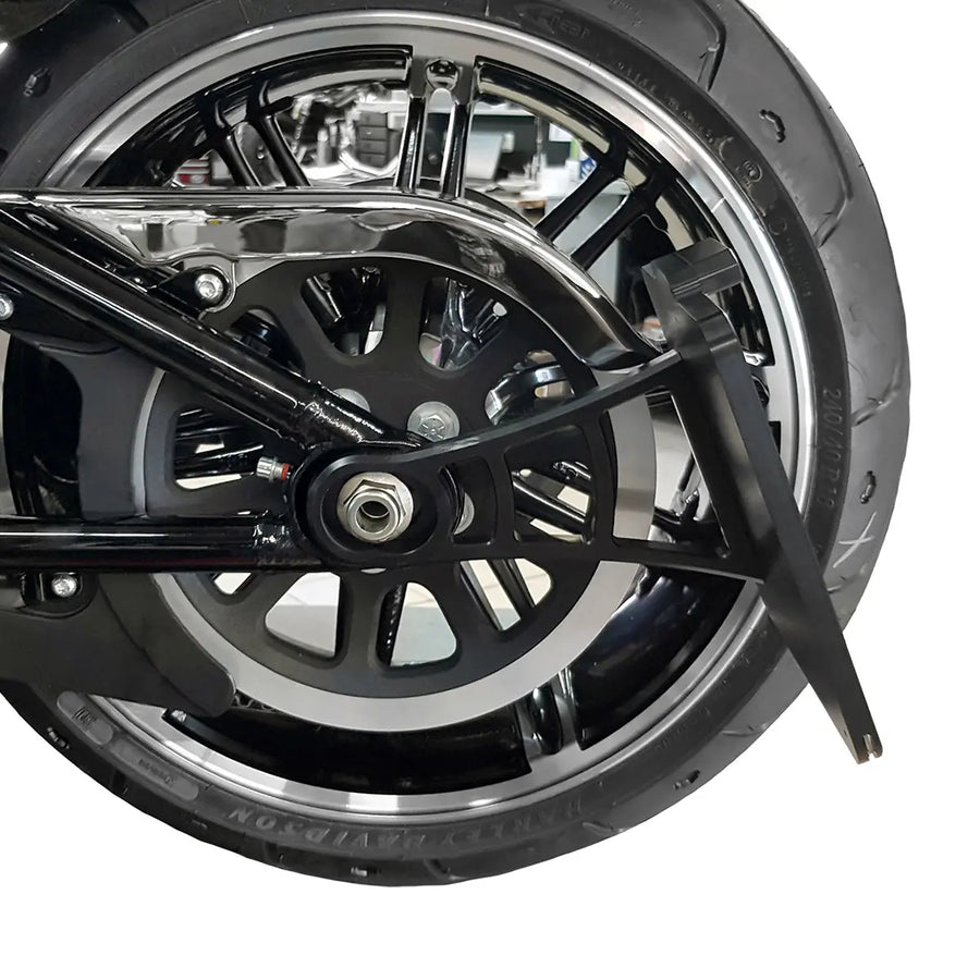 harley davidson fxsbse [HEINZ BIKES] – Seitlich montierter Kennzeichenhalter mit Kennzeichenbeleuchtung