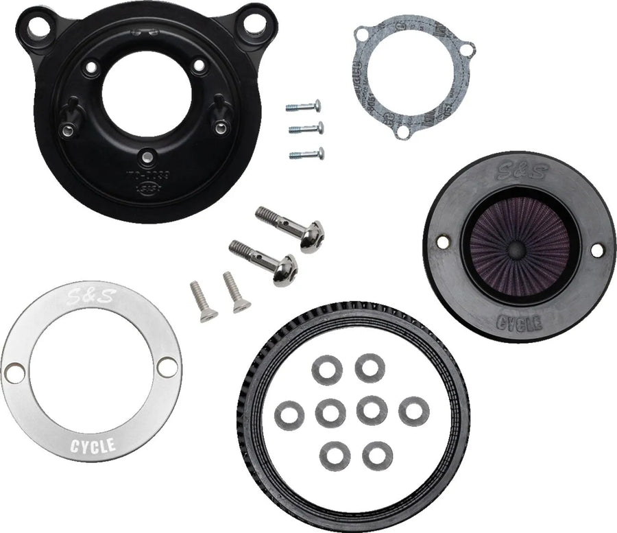 Harley-Davidson FLHTCSE 1690 EFI Electra Glide Screamin Eagle [2004] - Air Stinger Stealth Luftfiltersatz – Oberfläche: Schwarz – Bild 2