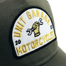 BMW R 120 G/S [2004-2012] - Unit Garage Trucker Cap „Wrench“ Grün