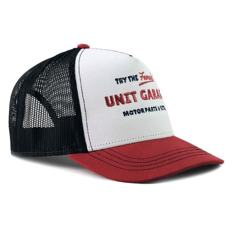 BMW R 12 [2024-2026] - Vintage Unitgarage Trucker Hut weiß/rot