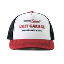 BMW R 850 R / R 1100 R [1993-2002] - Unit Garage Vintage-Trucker-Cap Weiß/Rot