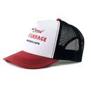 BMW R 1150 R [2000-2006] - Casquette trucker vintage Unit Garage blanc/rouge