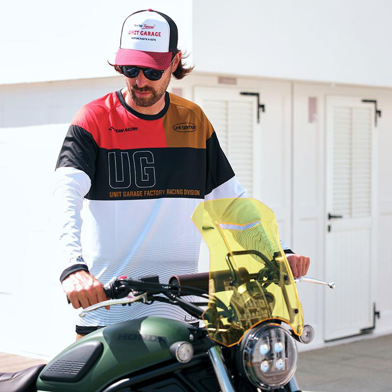 BMW F 850 GS Adventure [2019-2024] - Vintage Unitgarage Trucker Hut weiß/rot