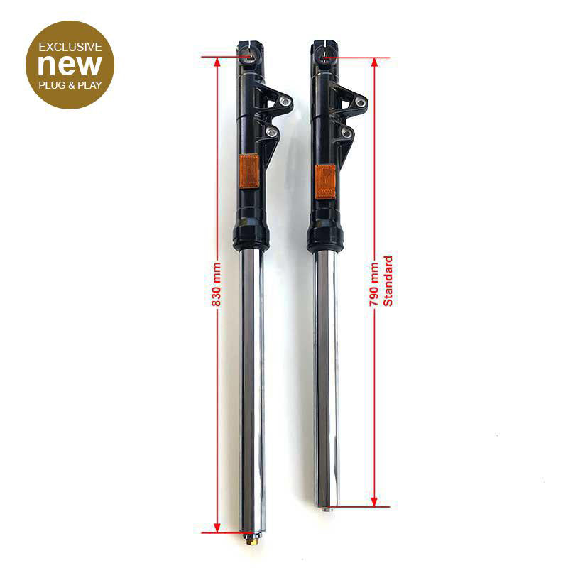 BMW R nineT 1200 Urban G/S (hoher Auspuff) [2017-2023] - Plug and Play Gabelkartuschen (hohe Version)