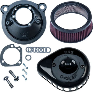 Harley-Davidson Xl 1200 Sportster [2020] - Mini Teardrop Stealth Luftfilter-Kit – Oberfläche: Schwarz – Bild 2
