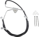 harley davidson flhtcui [DRAG SPECIALTIES] - Kit conduites de frein inox-1