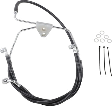 harley davidson flhtcui [DRAG SPECIALTIES] - Stainless steel brake line kit