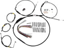 Harley Davidson Touring [BURLY BRAND] - Kit de fixation de poignée pour les anciens modèles Touring avec guidon Bagger Bar-2