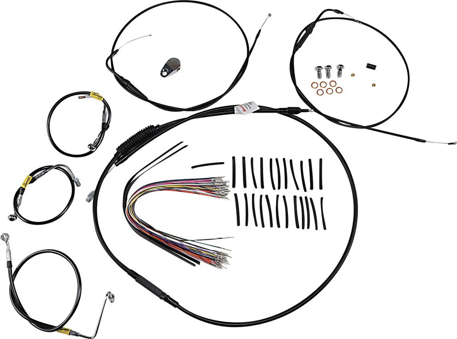 Harley Davidson Touring [BURLY BRAND] - Kit de fixation de poignée pour les anciens modèles Touring avec guidon Bagger Bar