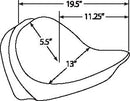 harley davidson flst [DRAG SPECIALTIES] – Solo seat, backrest compatible-6