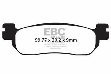 Yamaha YZF R1 [EBC] - "TT" Sport Karbon Fusion brake pads