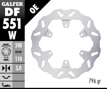 Royal Enfield Interceptor 650 [2024-2025, 2025-2026] - DISQUE DE FREIN FIXE WAVE - Image 2