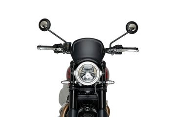 TRIUMPH SCRAMBLER 1200X [2025] – Frontplatte ABS – Carbon look