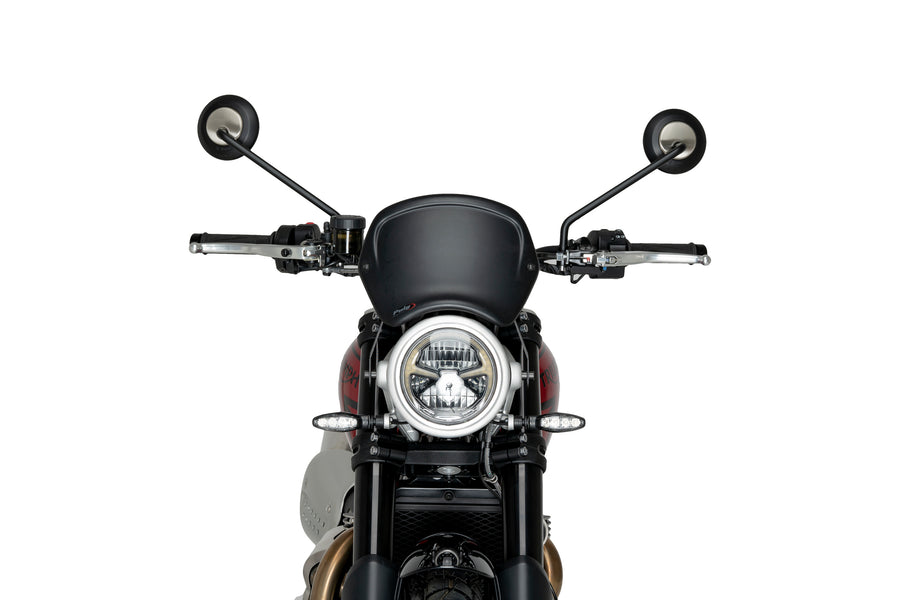 TRIUMPH SCRAMBLER 1200X [2025] – ABS front panel – carbon look