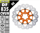 Harley-Davidson XL 883 L Sportster SuperLow [2020] - Disque de frein ondulé flottant - Surface : orange, argent, acier inoxydable - Image 2