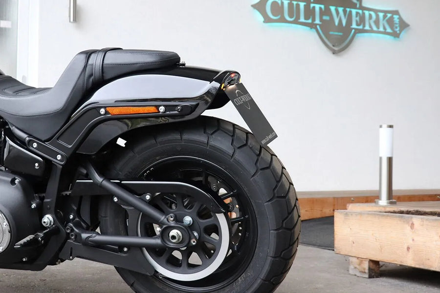 harley davidson fxfb [CULT WERK] – support de plaque d'immatriculation