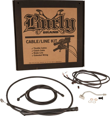 harley davidson touring [BURLY BRAND] – handle fitting for touring models - 0