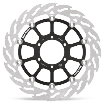 BMW S 1000 R [2025-2026] - Disque de frein flottant FLAME en aluminium - surface : noir, argent - réf. 113209 – Image 1