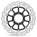 Bmw M 1000 R ABS [2025, 2025-2026] - Disque de frein flottant FLAME en aluminium - surface : noir, argent - réf. 113209 – photo 7