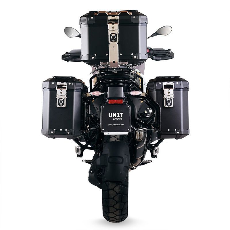 BMW R 1200 GS LC Rad [2013-2019] - Atlas Aluminium-Taschenpaar 39L + 32L + Taschenrahmen Aluminium R1200GS LC - R1250GS & ADV