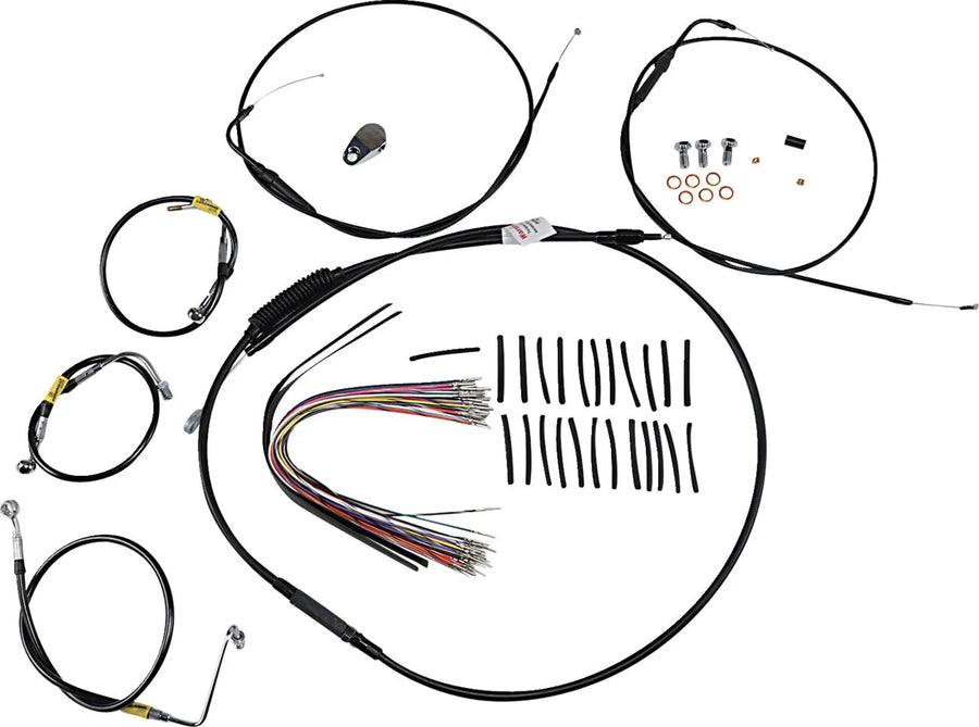 Harley Davidson Touring [BURLY BRAND] - Kit de fixation de poignée pour les anciens modèles Touring avec guidon Bagger Bar