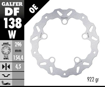 Honda Nx 500 E-Clutch [2026] - Wave® brake disc – picture 2