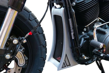 harley davidson fxdrs 114 [PAUL YAFFE BAGGER NATION] - Sabot ventral noir Stash - 0