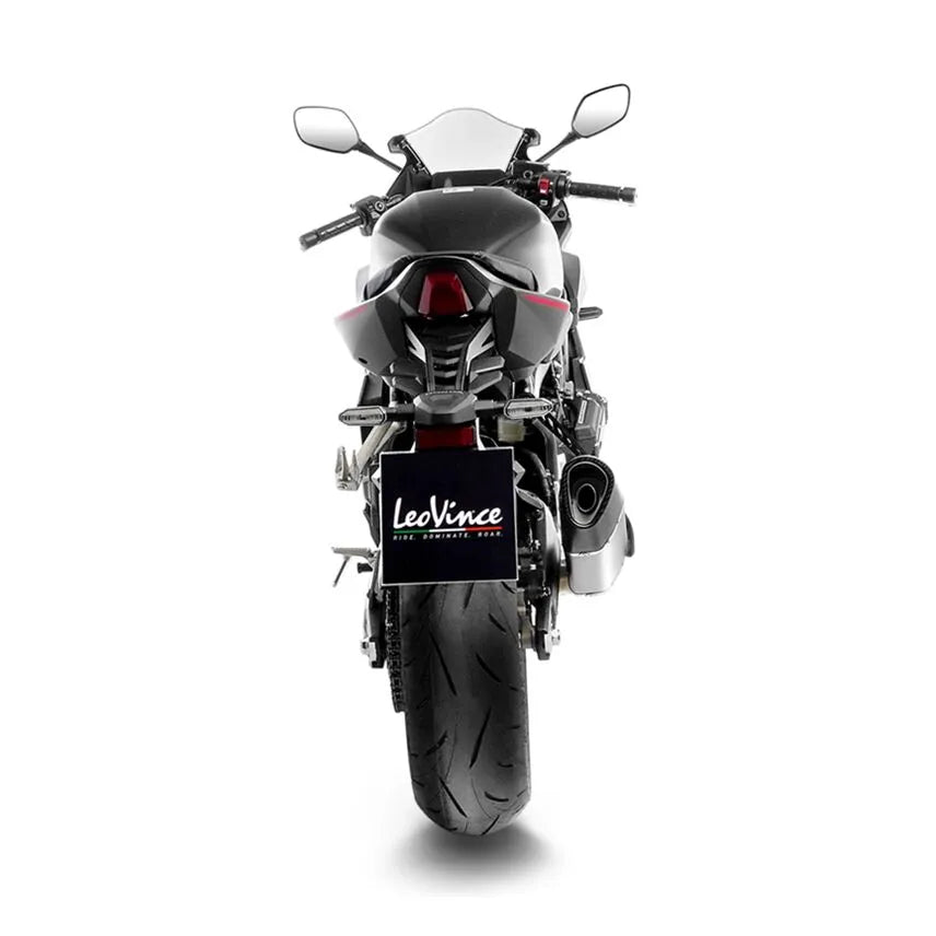 Honda CB 650 R [Leovince]-Footrest dismay