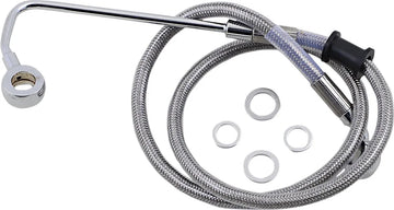 harley davidson fxsb [DRAG SPECIALTIES] - Stainless steel brake line kit - 0