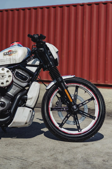 harley davidson nightster 975 special [CULT WERK] – front wheel mudguard old school - 0