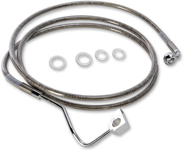 harley davidson fltr [DRAG SPECIALTIES] - Stainless steel extended brake line kit