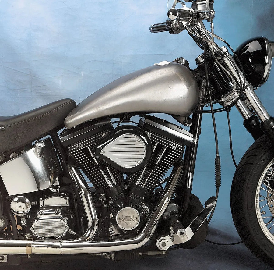 Harley Davidson Flst [DRAG SPECIALTIES] - Ensemble de réservoirs plats en deux parties allongés de 2"