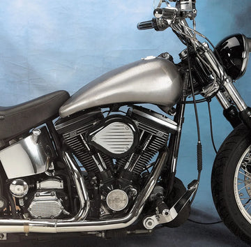 Harley Davidson Flstc [DRAG SPECIALTIES] - Ensemble de réservoirs plats en deux parties allongés de 2" - 0