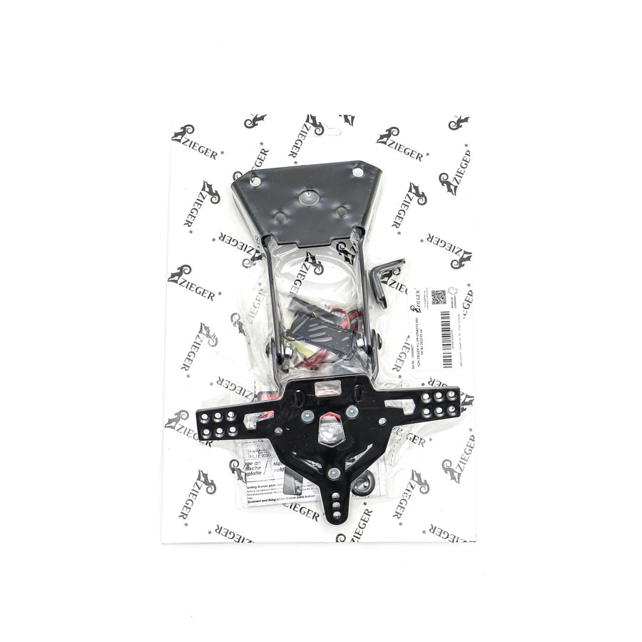 cf moto 650 [ZIEGER] – PRO Kennzeichenhalter Typ D