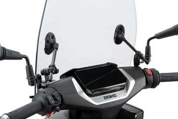 ZEEHO AE8 S+ [2025] – Bulle Scooter Urbain – Transparent - 0