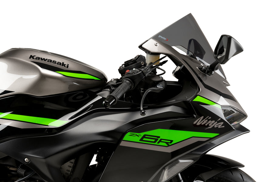 KAWASAKI ZX-6R NINJA [2025] – R-Racer Scheibe – Schwarz