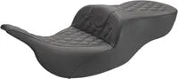Harley Davidson Flhtcui [SADDLEMEN] – Roadsofa™ Lattice Stitch Sitz