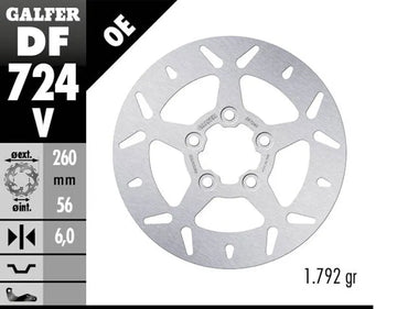 Harley-Davidson Xg 750 Street [2019-2020, 2017] - Disque de frein rond fixe - photo 2