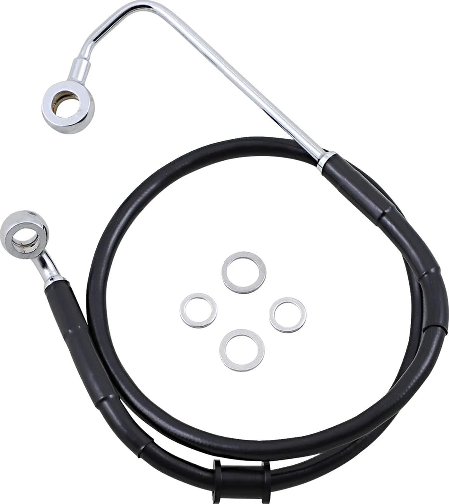 harley davidson fxsb [DRAG SPECIALTIES] - Kit conduites de frein inox