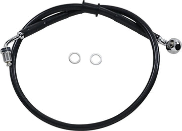 harley davidson flde [DRAG SPECIALTIES] - Extended stainless steel brake line