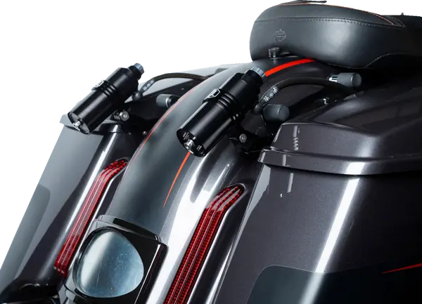 Harley-Davidson FLTRXSTSE 1977 Road Glide ST CVO 121 [2025] - Supports externes de réservoir à distance REVO ARC Billet - Image 5
