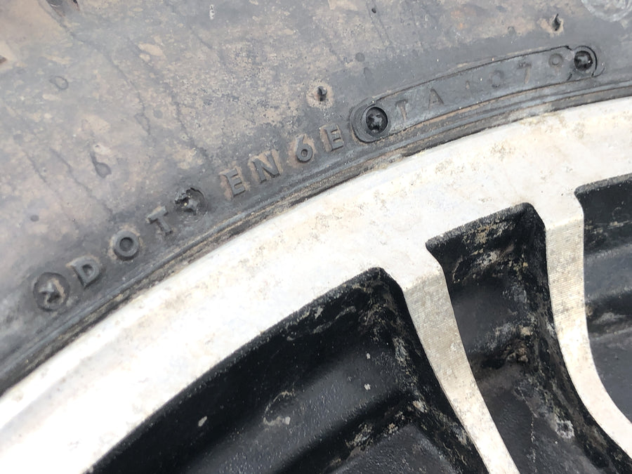 Honda FT 500 PC07 [1983] - Rear wheel rim wheel 2.50x18" with brake disc 4.5x275mm